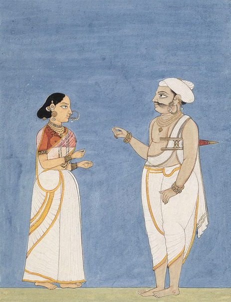 A Hindu Of The Warrior Caste, Circa 1770 By Company School :: The 