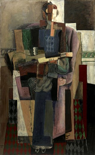 AGNSW collection Henri Hayden The Guitarist (1919) 9808
