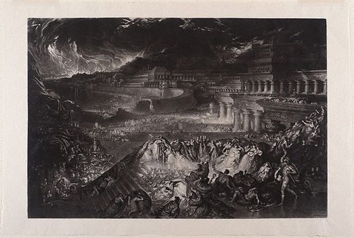 The fall of Nineveh, (1829) by John Martin :: The Collection :: Art ...