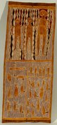 Lany'tjung - Barama & Gulparemun, circa 1960 by Muŋgurrawuy Yunupiŋu