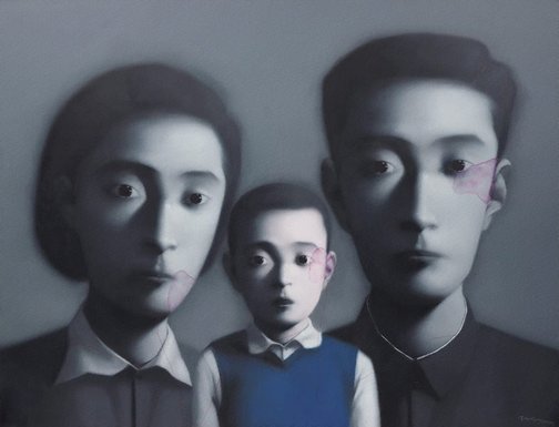 Big family no.4, (2007) by ZHANG Xiaogang :: The Collection :: Art ...