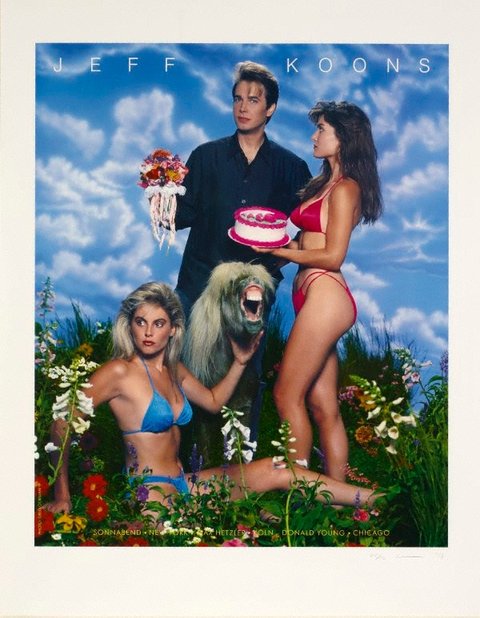 Art Magazine Ads, 1988-1989 by Jeff Koons