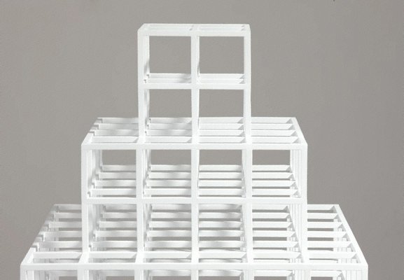 Alternate image of Pyramid by Sol LeWitt