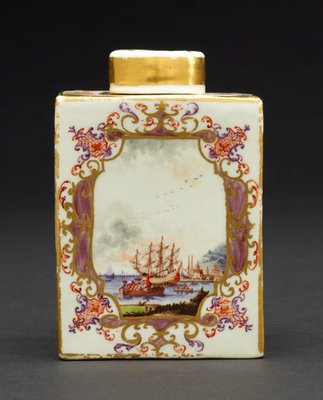 Alternate image of Tea canister and cover by Meissen