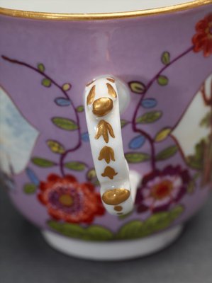 Alternate image of Two handled beaker and saucer by Meissen