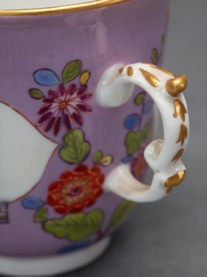 Alternate image of Two handled beaker and saucer by Meissen