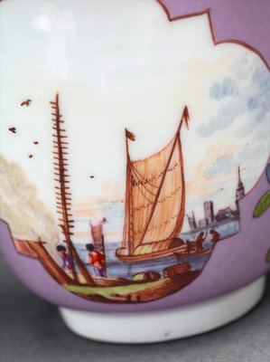 Alternate image of Two handled beaker and saucer by Meissen