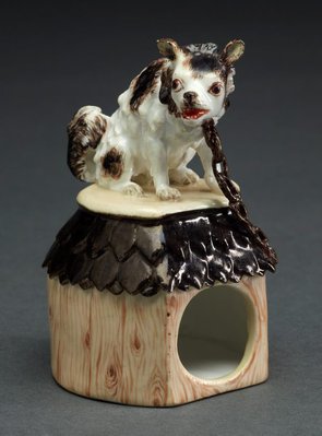 Alternate image of Dog on kennel by Meissen