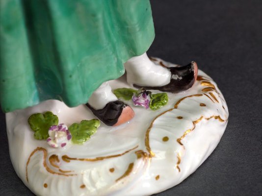 Alternate image of Savoyard woman with cradle, model by Meissen