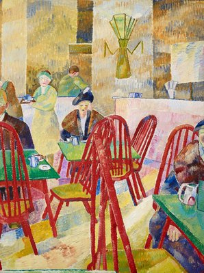 Alternate image of The Lacquer Room by Grace Cossington Smith