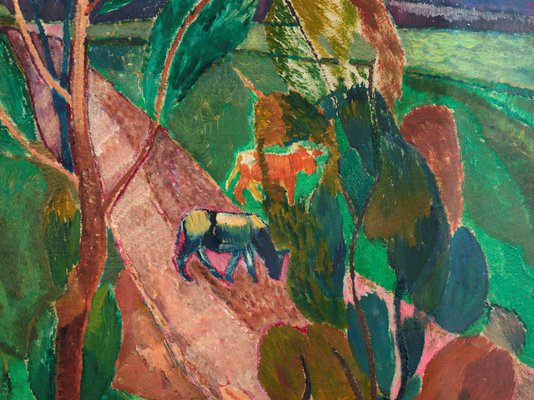 Alternate image of Landscape at Pentecost by Grace Cossington Smith