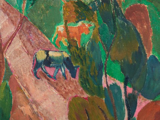 Alternate image of Landscape at Pentecost by Grace Cossington Smith