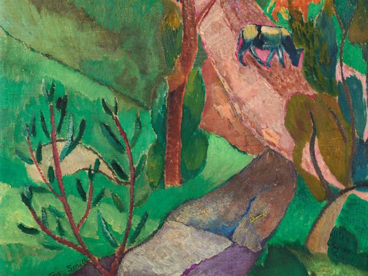 Alternate image of Landscape at Pentecost by Grace Cossington Smith