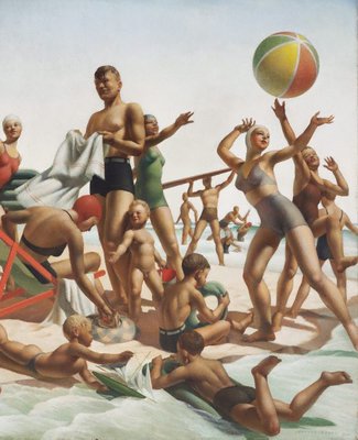 Alternate image of Australian beach pattern by Charles Meere