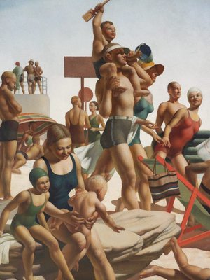 Alternate image of Australian beach pattern by Charles Meere