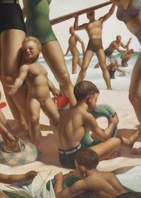 Alternate image of Australian beach pattern by Charles Meere