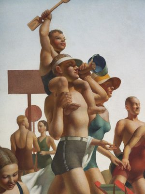 Alternate image of Australian beach pattern by Charles Meere