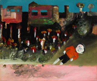 AGNSW collection Sidney Nolan Boy in township (1943) OA24.1962