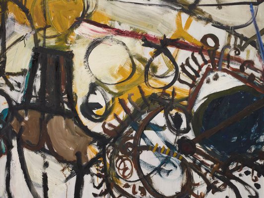 Alternate image of Spanish encounter by John Olsen