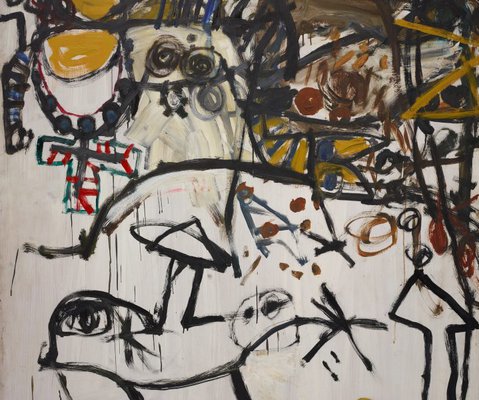 Alternate image of Spanish encounter by John Olsen