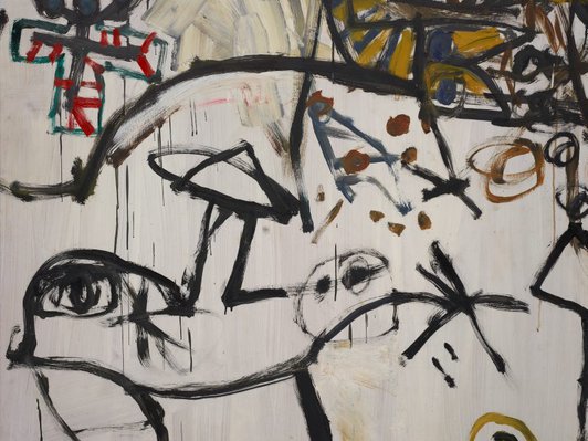 Alternate image of Spanish encounter by John Olsen