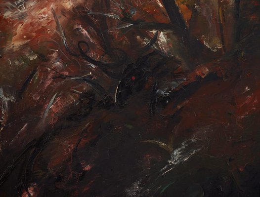 Alternate image of Figure in landscape (Nude washing in a creek III) by Arthur Boyd