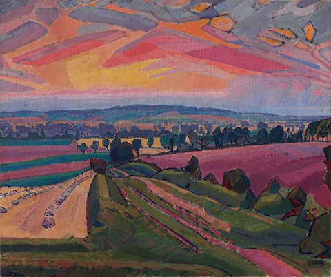 The Icknield Way, 1912 by Spencer Gore