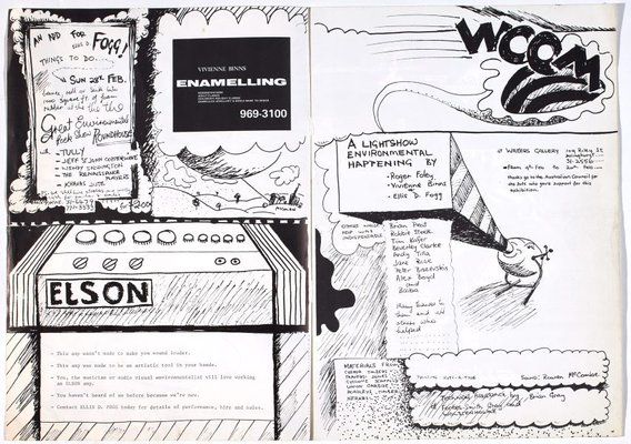 Alternate image of Catalogue to the exhibition WOOM by Vivienne Binns, Roger Foley-Fogg