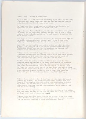 Alternate image of Catalogue to the exhibition WOOM by Vivienne Binns, Roger Foley-Fogg