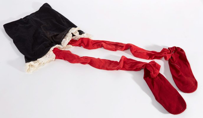 Alternate image of Costume worn in the performance 'Living rag doll' 2004 by Katthy Cavaliere