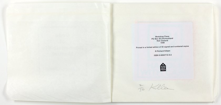 Alternate image of Code of responsibility manual by Richard Killeen
