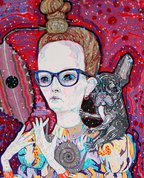 Self-portrait with studio wife