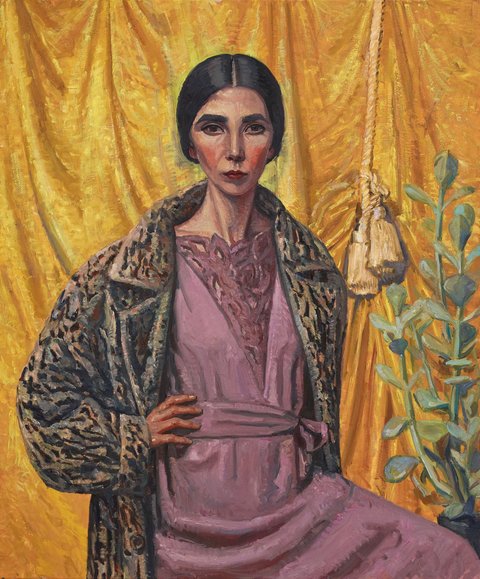Self-portrait, after George Lambert