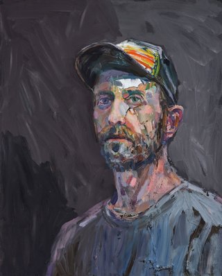 AGNSW prizes Guy Maestri The fourth week of parenthood (self-portrait), from Archibald Prize 2018