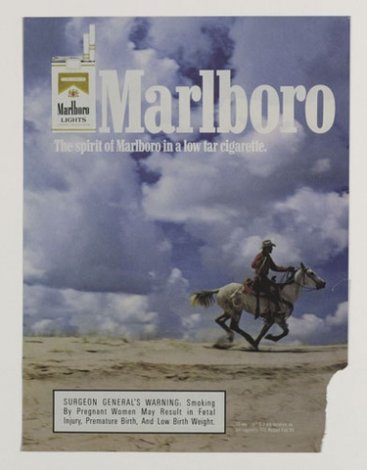 Tear Sheet, Original Marlboro Ad