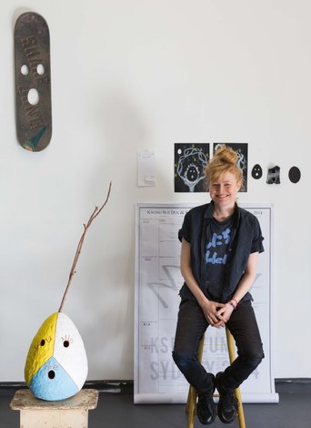 Nell, 2016 Artspace One Year Studio Artist. Courtesy Artspace, Sydney. Photo: Jessica Maurer