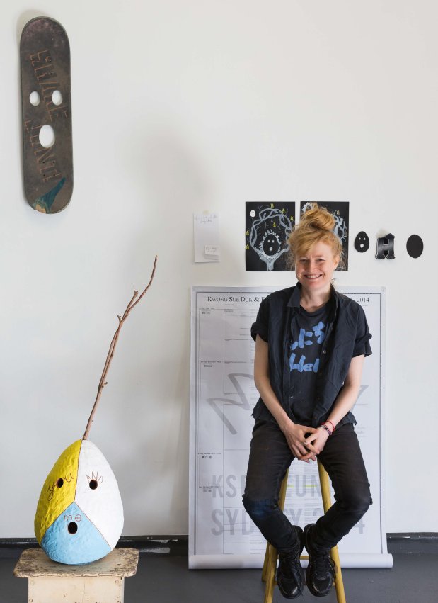 Nell, 2016 Artspace One Year Studio Artist. Courtesy Artspace, Sydney. Photo: Jessica Maurer