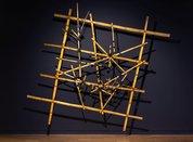 **Gail Mabo *Tagai* 2020, on display in the *Under the stars* exhibition** © Gail Mabo
*Tagai* has significance to the people of the Zendah Kes (Torres Straits), and has a powerful connection to Gail Mabo’s father, Eddie Koiki Mabo.