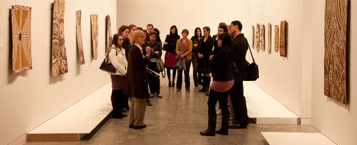 Guided tour of the Yiribana Gallery