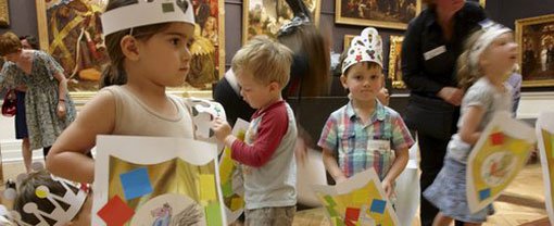 Children at the Art Gallery of NSW