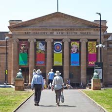 Art Gallery of NSW main entrance