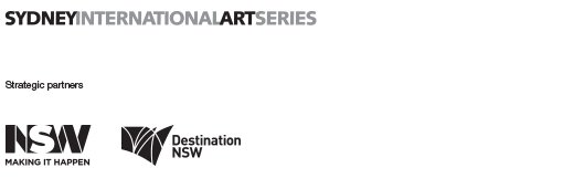 Sydney International Art Series. Strategic partners NSW Making It Happen and Destination NSW