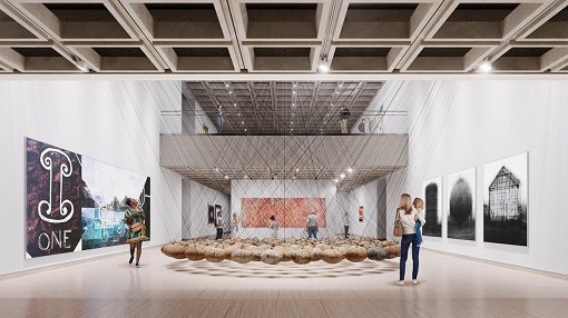 Image of the Art Gallery of New South Wales as produced by Mogamma for Tonkin Zulaikha Greer Architects © Mogamma.