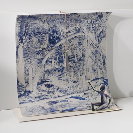 A maquette supplied by the artist to illustrate the concept of the curve