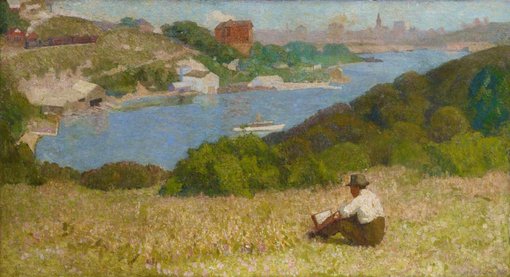 Roland WakelinDown the hills to Berry’s Bay 1916