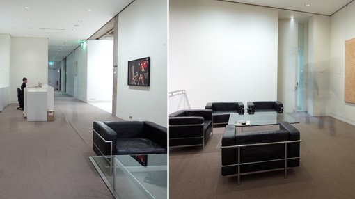 a view inside Reception